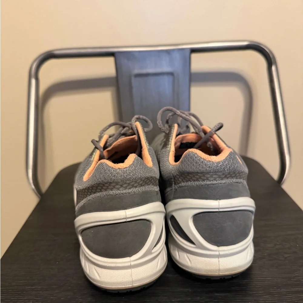 Ecco Gray and Green Women's Sneakers
